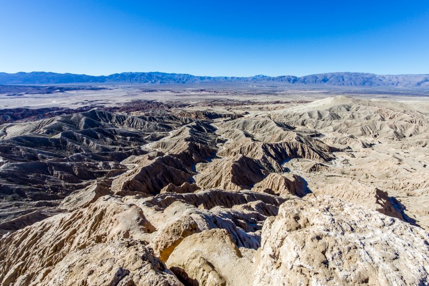 Font's Point looking west-Anza Borrego State Park