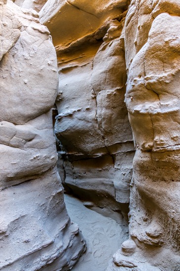 Anza Borrego slot canyon rock formations