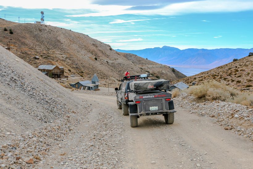 Death Valley-Entering Cerro Gordo town from EasDeath Valley, Death Valley National Park, Overland trails, Overlanding, overland, over land, off-road, off-roading, adventure, vehicle supported adventure, 