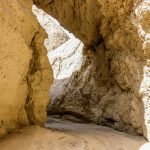 Entering Anza borrego Mud Caves