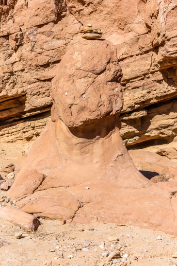 Face on Slot trail