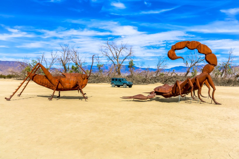 Anza Borrego Galleta Meadows The Adventure Portal   Galleta Meadows Sculptures 3 