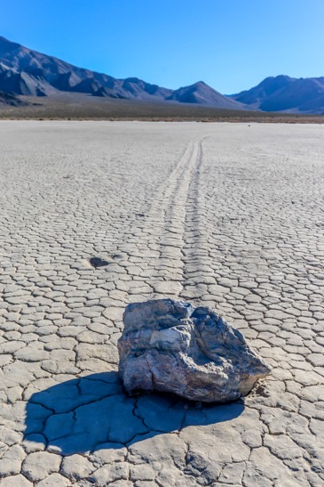 Stranded with a Flat Deep in Death Valley on Racetrack Valley Road