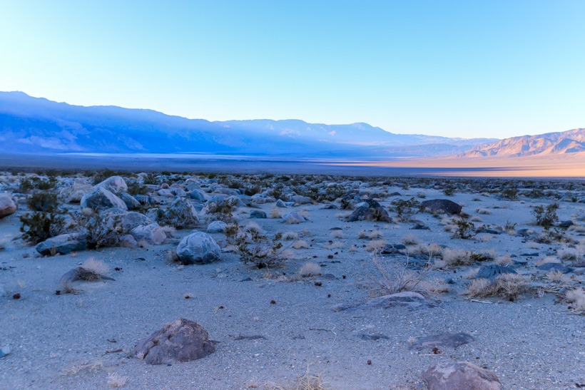 Death Valley-Saline Valley sunset