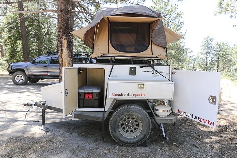 Turtleback trailers, off-road trailers, overland trailers, overlanding, overland, off-road, off-roading, vehicle supported adventure, 