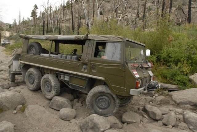 the adventure portal rig of the month-1973 Pinzgauer