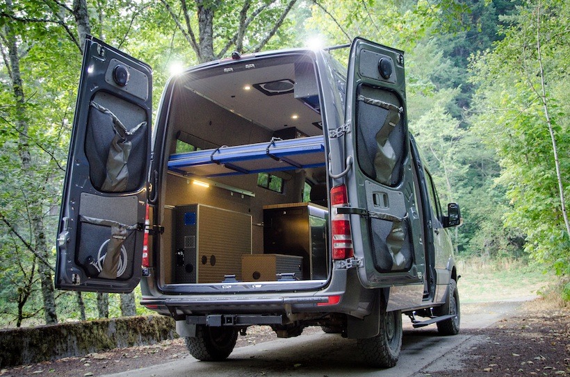 Outside Van Sprinter Conversions - | TAP Into Adventure!