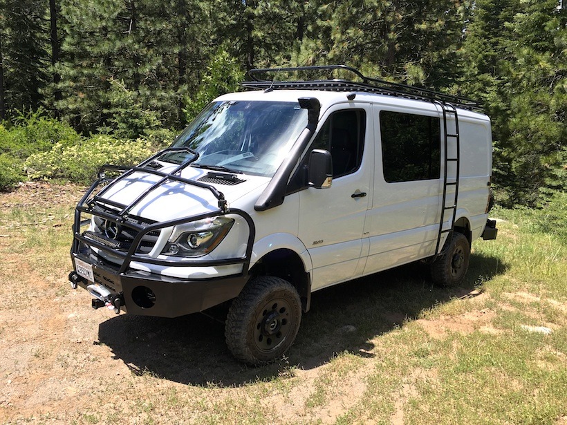 Mercedes sprinter van conversion 4x4 on sale