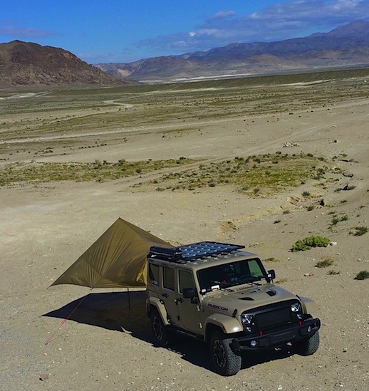 SJK awning, tarp, overland, overlanding tarp, sjk tarp, off-road, off-roading, vehicle supported adventure, 