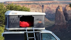 roof top tent Roofnest Eagle in the Colorado National Monument