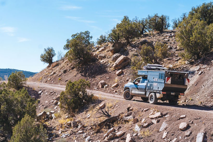 Rimrocker trail, four wheel campers, FWC, overland campers, off-road campers, off-road, off-roading, overlanding, over land, vehicle supported adventure, bound for nowhere, 