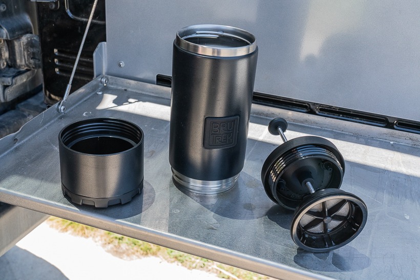 French Press, off-roading, off-roading, overlanding, overland, Planetary Design, camping coffee press, camping french press, Brutrek Ovrlndr,
