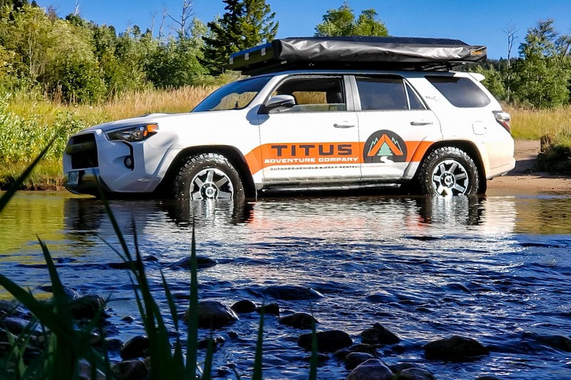 Titus adventure company, overland, over land, off-road, off-roading, vehicle supported adventure,