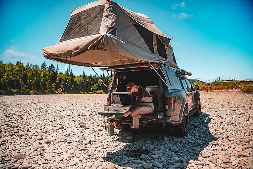 Habitat, AT Overland, light weight shell camper, overlanding, 