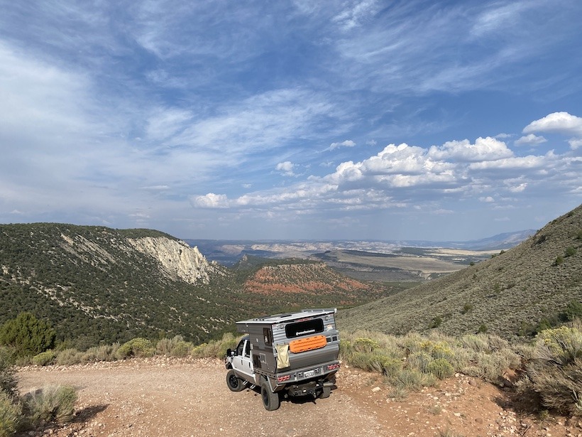 we're the russos, four wheel campers, FWC, pop up campers, flatbed campers, Dinosaur National Monument, overland rig, over land, overlanding, off-roading, off road, vehicle supported adventure, 