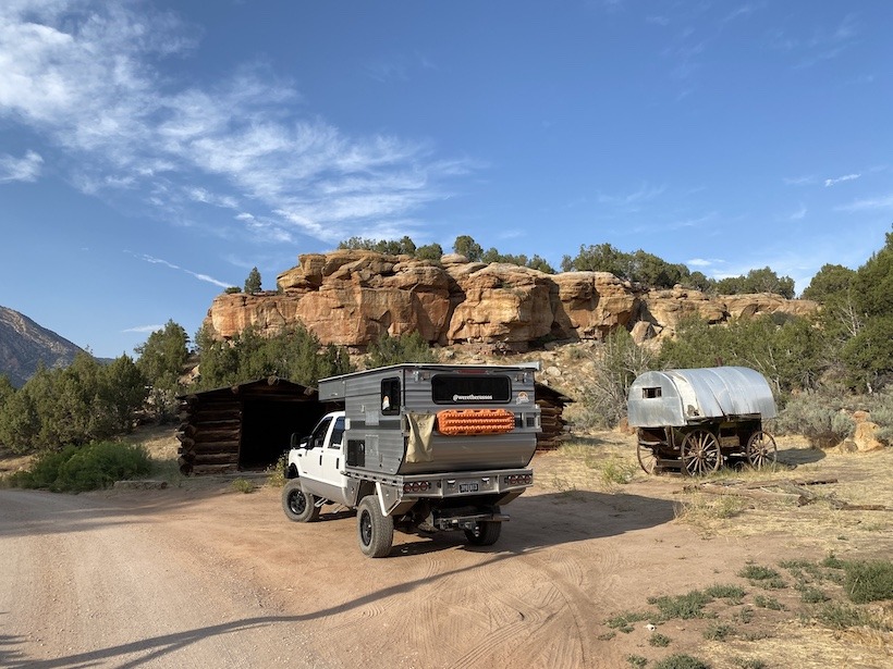 we're the russos, four wheel campers, FWC, pop up campers, flatbed campers, Dinosaur National Monument, overland rig, over land, overlanding, off-roading, off road, vehicle supported adventure, 