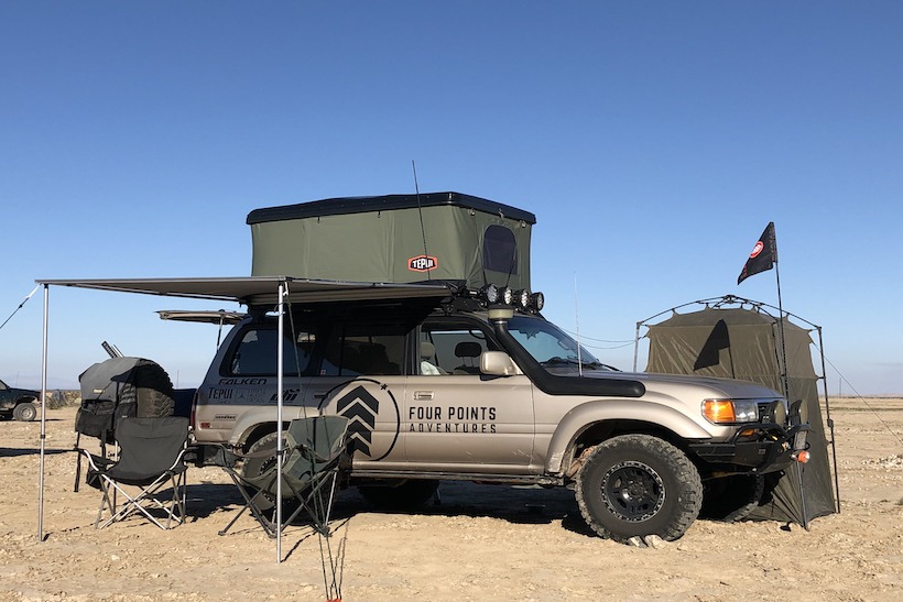 land cruiser, LC80, LC100, Ultimate overland rig, overlanding, over land, off-road, off-roading, vehicle supported adventure, four points adventures, 