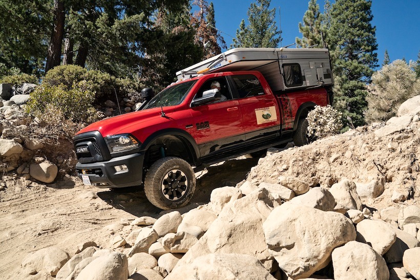 PowerWagon, four wheel camper, pop up camper, FWC, hawk camper, overlanding, over land, overland, off-road, off-roading, off road, vehicle supported adventure,  