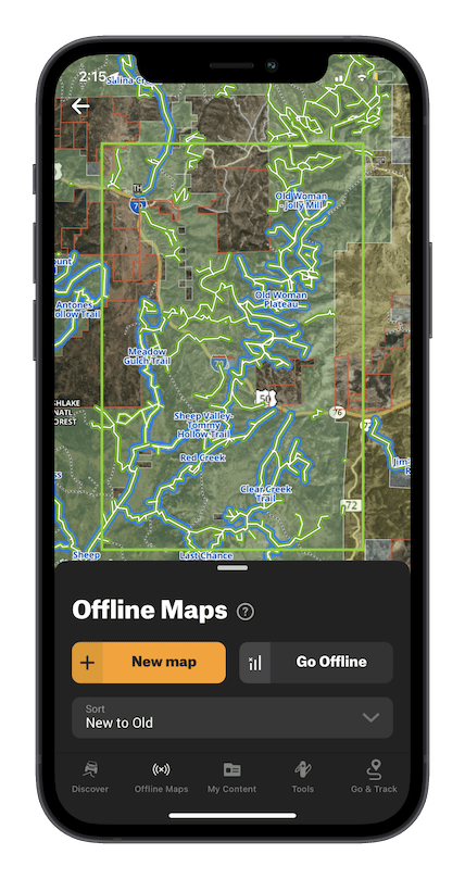 onx offroad gps trails