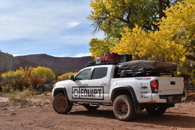 eQUIPT tACOMA ON THE TRAIL IN s uTAH