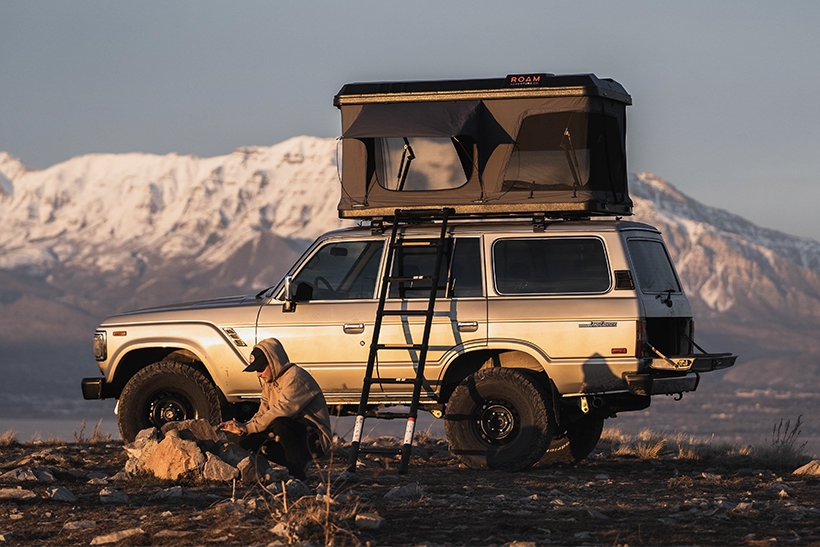 overlanding, overland, off-road, off-roading, roam, roam rambler hardshell rooftop tent, RTT, 