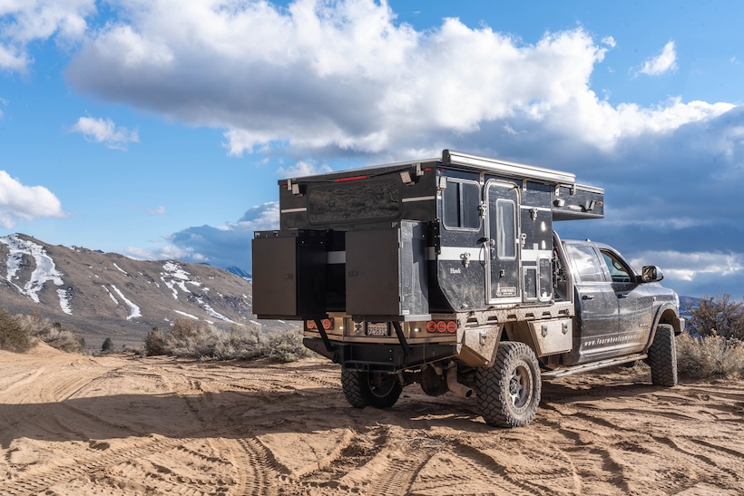 Four Wheel Flatbed Hawk Camper • The Adventure Portal