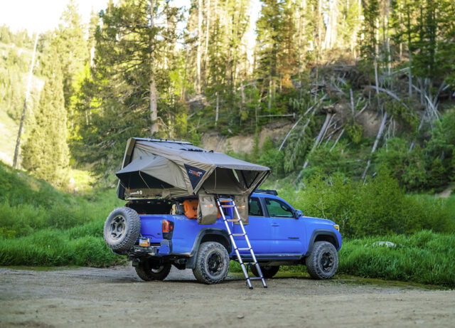 23 zero armadillo A, hard shell roof top tent, ocerlanding, overland, off-road, off-roading, 14 GA