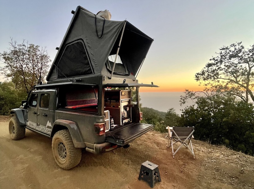 Camp King outback series camper, camp king, rooftop camper, camp king outback series integrated canopy, off-road, off-roading, overland, overlanding, 