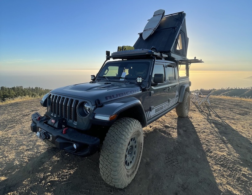 Camp King outback series camper, camp king, rooftop camper, camp king outback series integrated canopy, off-road, off-roading, overland, overlanding, 