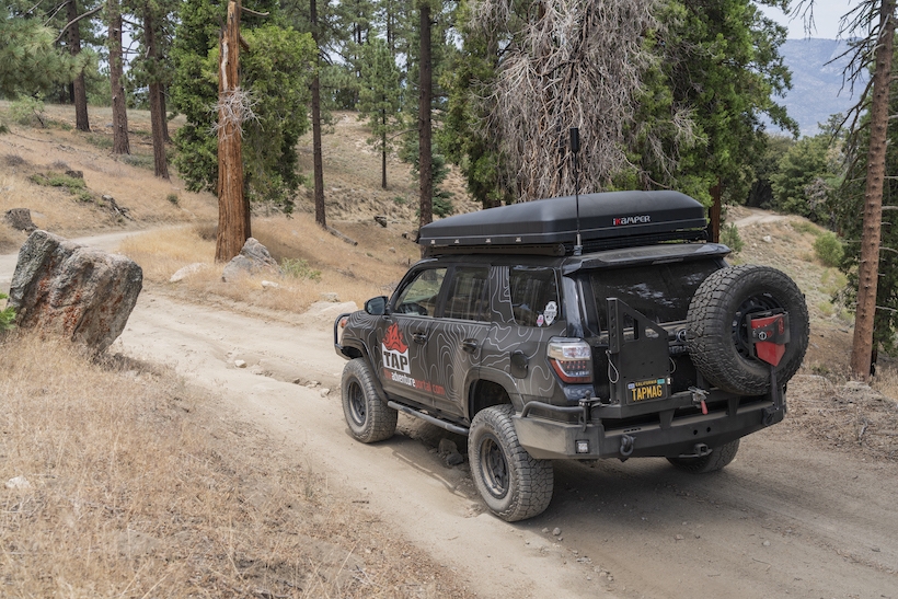 5th gen 4runner, overland rigs, off-road rigs, TAP Media rig, off-roading, off-road, vehicle supported adventure, 