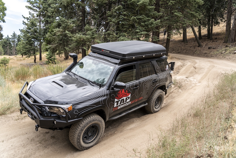 5th gen 4runner, overland rigs, off-road rigs, TAP Media rig, off-roading, off-road, vehicle supported adventure, 