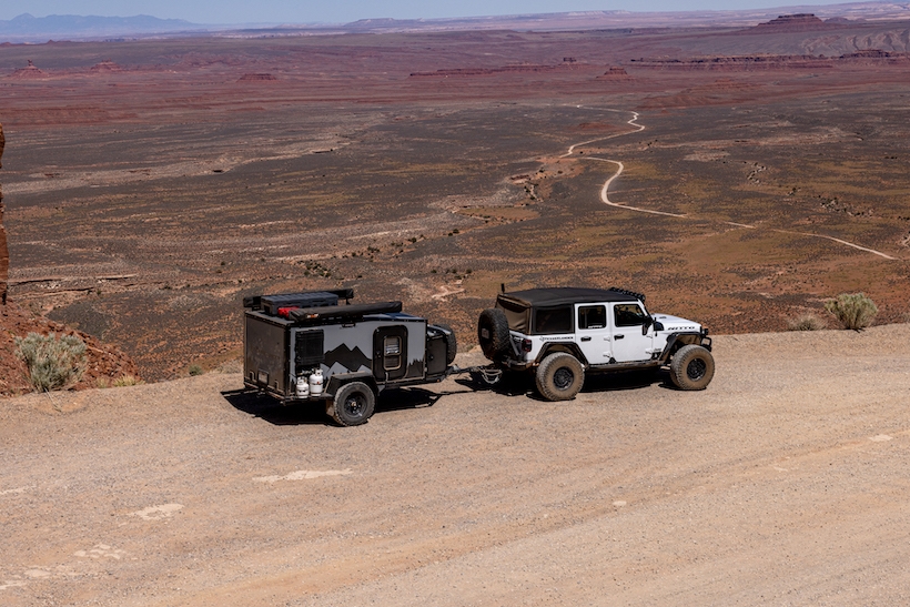 Southern utah, adventure, expedition, overland adventure, vehicle supported adventure, offroad, off road, off-roading, Jeep JKU, Boreas trailers, 