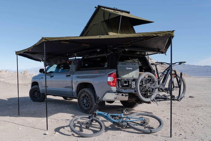 e-biking, garmin trad xl, overlanding, overland, e-bike adventure, vehicle supported adventure, over land, offroad, off road, off-roading, overland adventures, expeditions, car camping, trona pinnacles, 