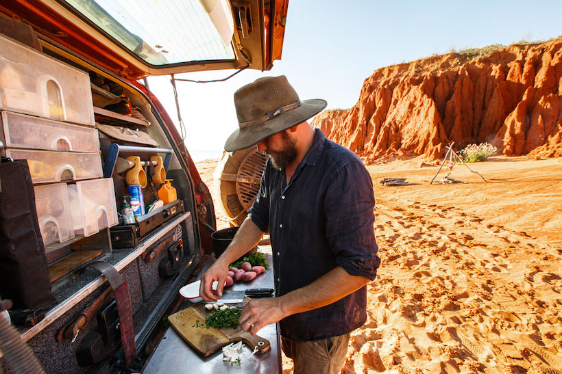 Fire to Fork, Harry Fisher, overland, overlanding, off-road, off-roading, cooking, cooking in the backcountry, food, adventure cooking