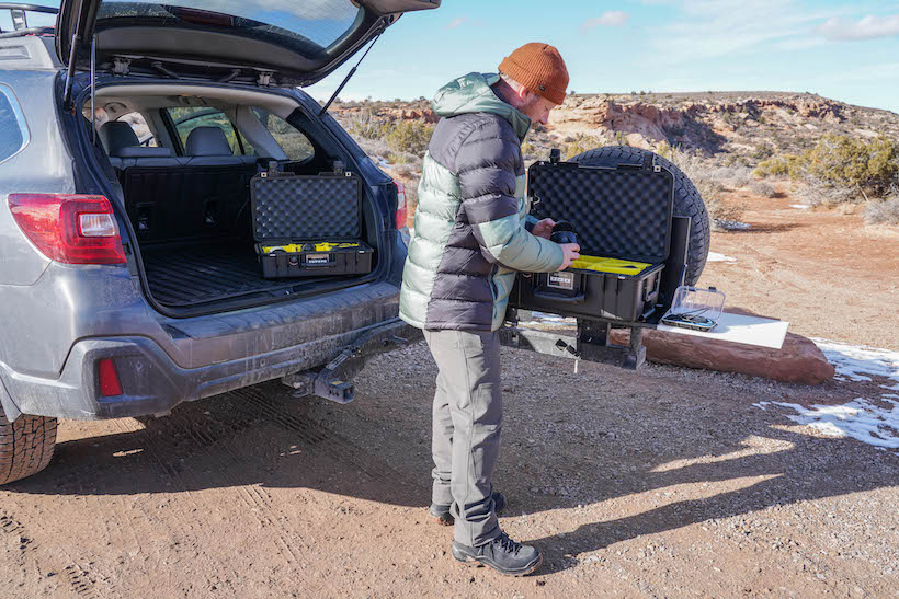 RigD Supply, ultra swing, spare tire carrier, Overland, overlanding, off-road, off-roading, vehicle supported adventure. 