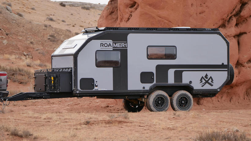 Roamer 1 trailer, Roamer 1, off-road trailer, offroad, overland ,over land, overlanding, off-road, off-roading, vehicle supported adventure, 