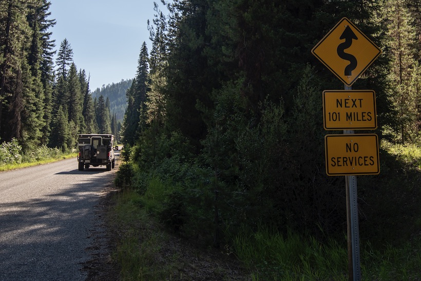 Magruder road, idaho, overlanding, over land, four wheel camper, off-road, off-roading, vehicle supported adventure,