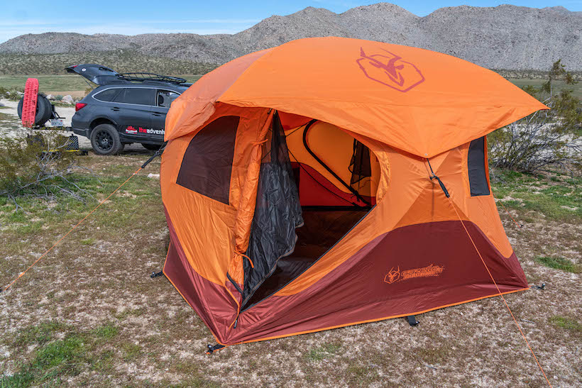 Gazelle tent, t4 hub overland edition, ground tents, overland, overlanding, off-road, off-roading, vehicle supported adventure,
