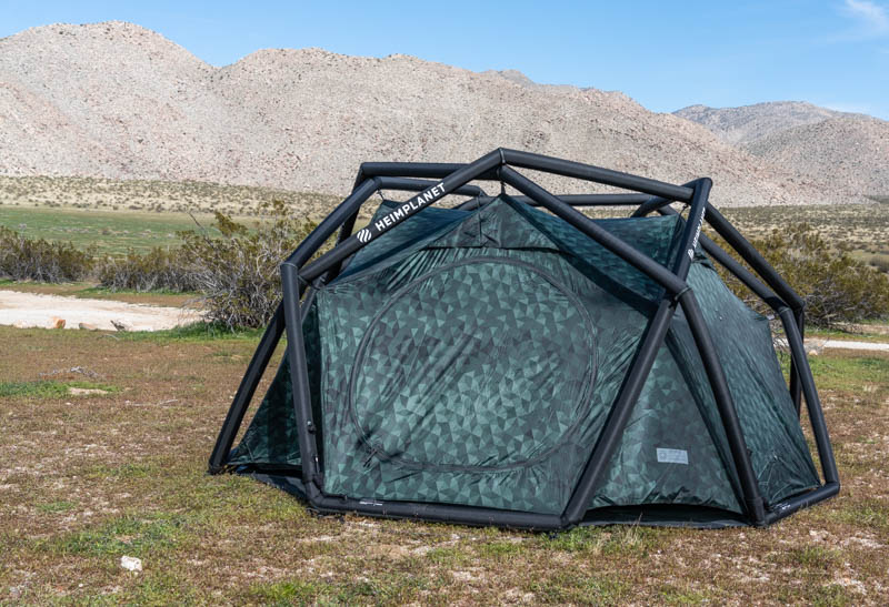 The HeimPlanet Inflatable Ground Tent • The Adventure Portal