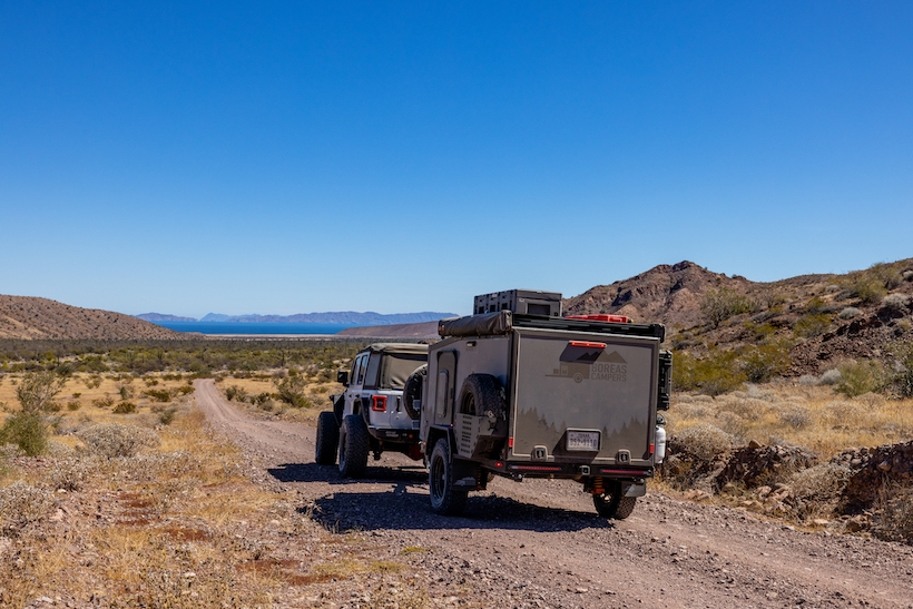 Baja, Baja California, Boreas XT, Boreas Campers, Boreas Trailers, TexasXlander, off-road trailers, overland trailer, overlanding, over land, off-road, off-roading, vehicle supported adventure,