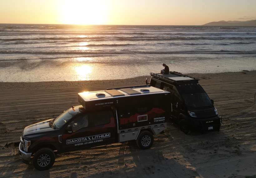 Truck cAMPER, Baja Mexico, Dakota Lithium, camper batteries, FWC, Four Wheel Camper, pop up life, camper van, pop ou camper van, lithium camper batteries, overland, over landing, off-road, off-roading, vehicle supported adventure,