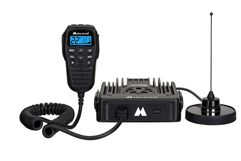 mxt575, midland radio, two way radio, gmrs, overland, overlanding, off-road, off-roading,