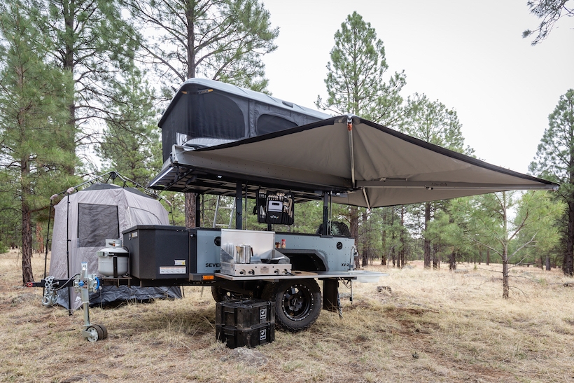 schutt industries, xventure, xv-2, xv-3, overland trailers, overlanding, overland, off-road, off-roading, vehicle supported adventure, 