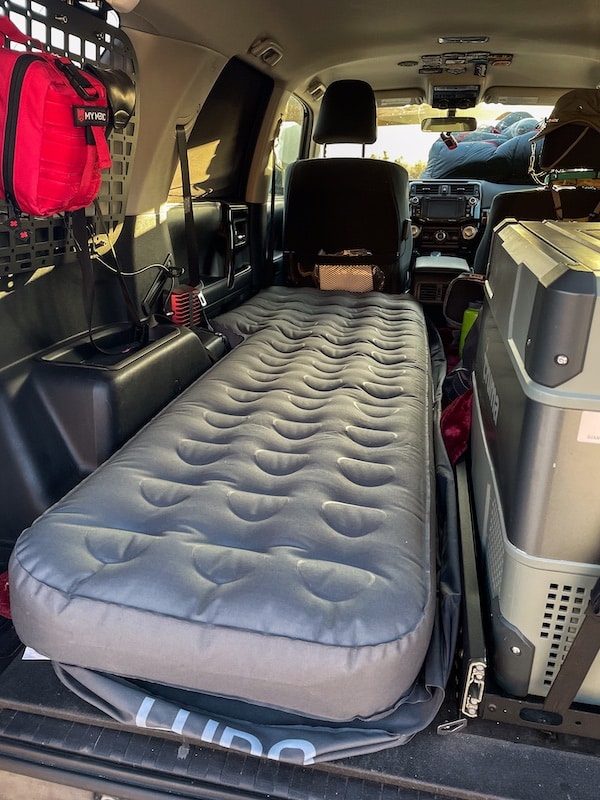 Luno Life mattress, Luna inflatable mattress, overlanding, overland, vehicle supported adventure, off-roading, off-road, 