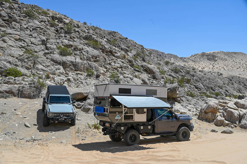 Team Pony Express, Rebelle Rally, FWC, Four Wheel campers, truck camper, overland, overlanding, off-road, off-roading, vehicle supported adventure, flatbed camper, 