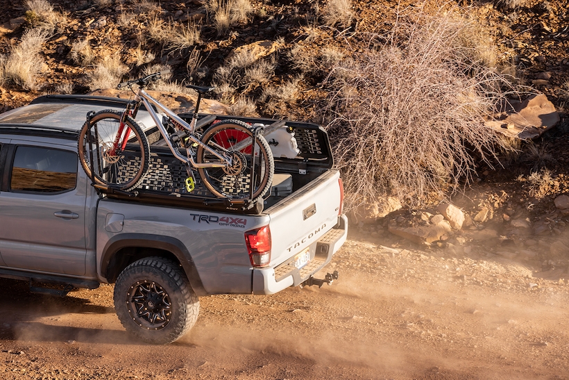 ibex Truck bed rack, Kuat, Kuat Ibex rack, truck bed rack, overland racks, overlanding, overland, off-road, off-roading, vehicle supported adventure,