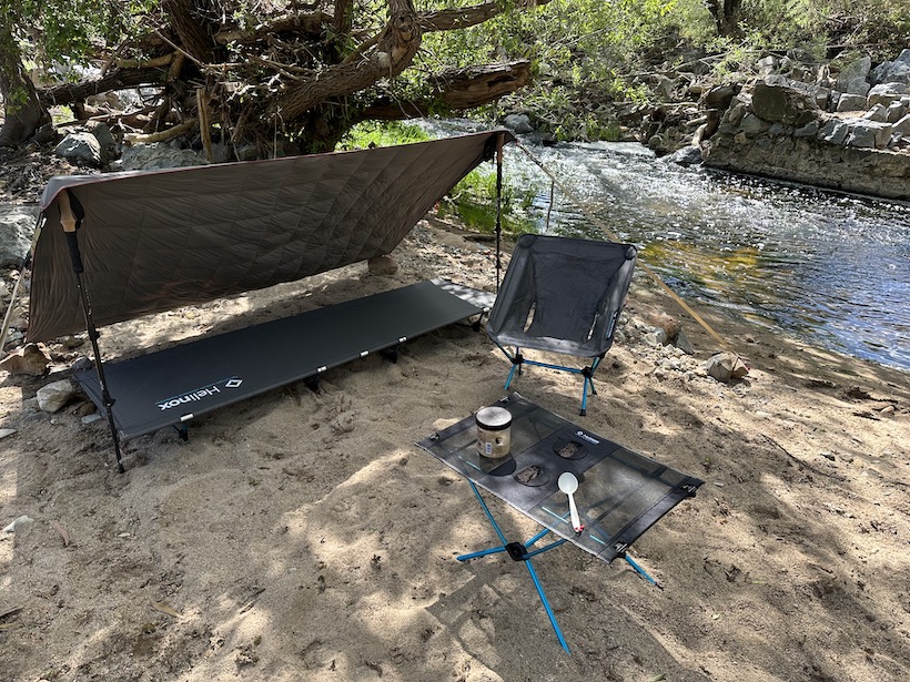 Light weight overland gear, helinox, camp furniture, chair one, table one, lite cot, overlanding, overland, overland furniture, off-roading, off-road, vehicle supported adventure, 