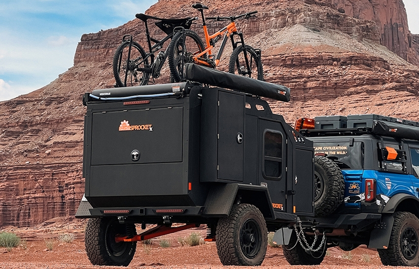 Off Grid trailers, Sprocket, Pando, Expedition, Switchback, Off-road trailers, Overland trailers, overlanding, overland, vehicle supported adventure, off-roading, off-road, 