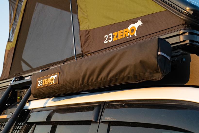 23 zero, Kestrel shower suite, overlanding, overland, off-road, off-roading, overlanding shower gear, off-road shower gear, removable camping shower, shower suite, overlanding shower,