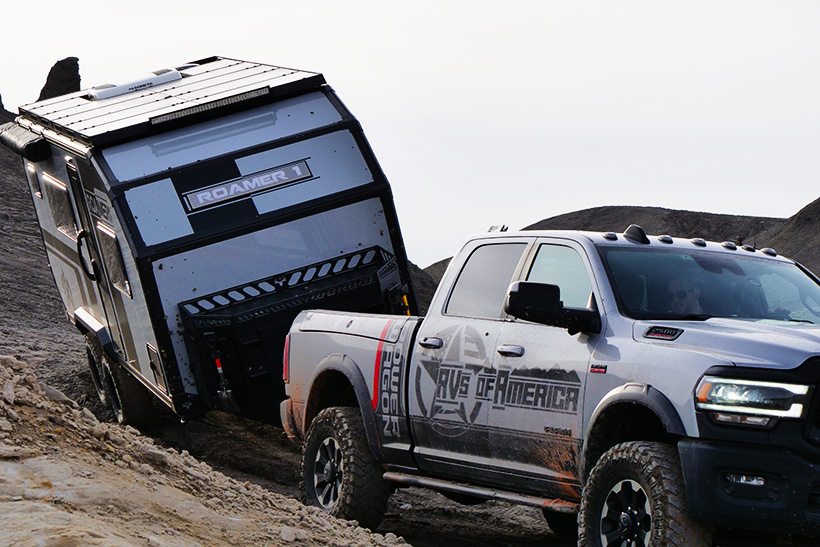 Roamer1 trailer, RV's of America, overland trailer, off-road trailer, off-road, off-roading, overlanding, overland, vehicle supported adventure,